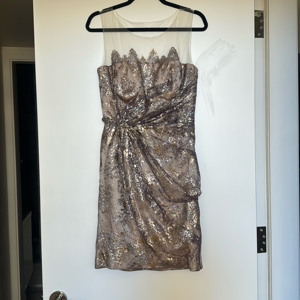 Carlos Miele lace and silk Cocktail dress